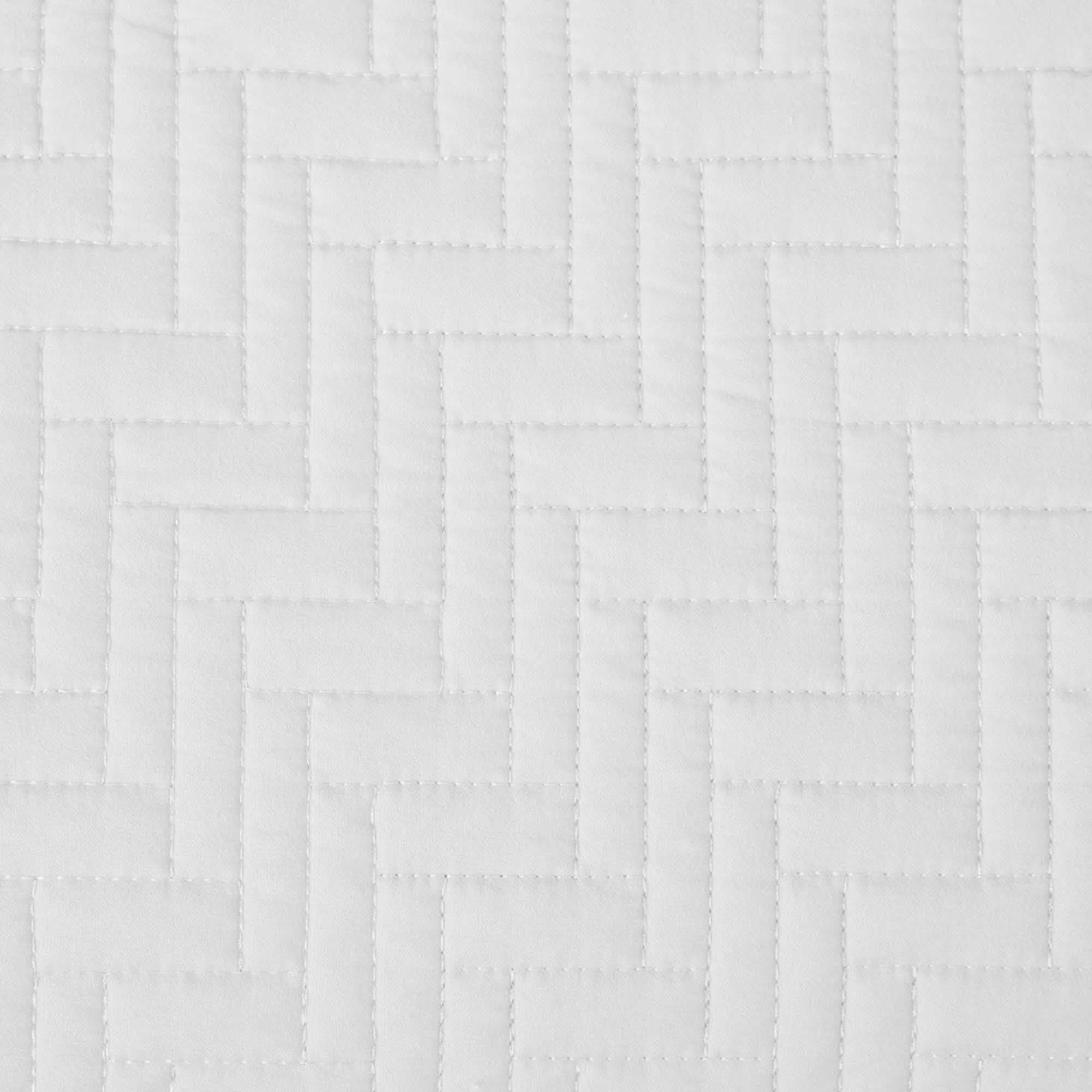 3-Piece Herringbone Stitched Quilt - Louise Collection