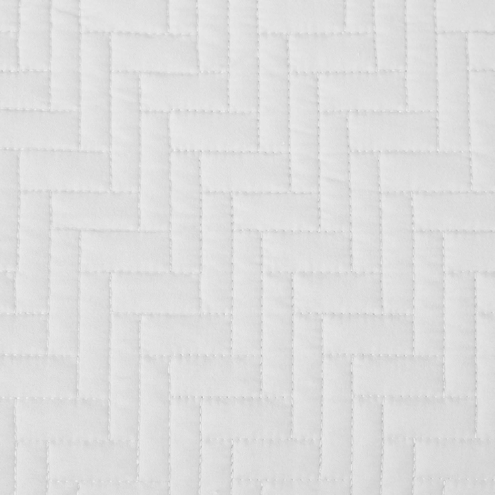 3-Piece Herringbone Stitched Quilt - Louise Collection