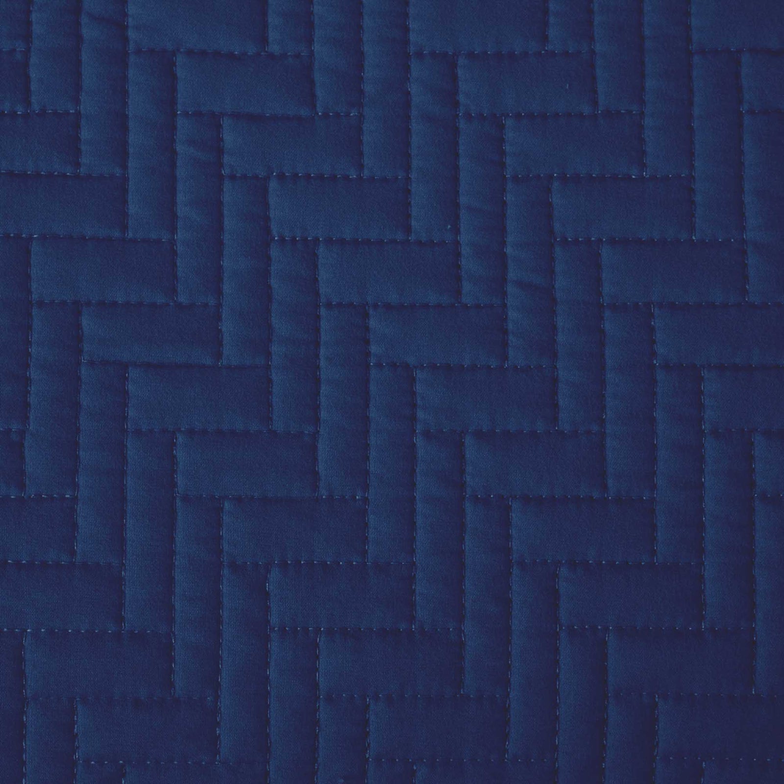 3-Piece Herringbone Stitched Quilt - Louise Collection