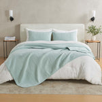 3 Piece Jersey Knit Quilt Set - Natalie Collection