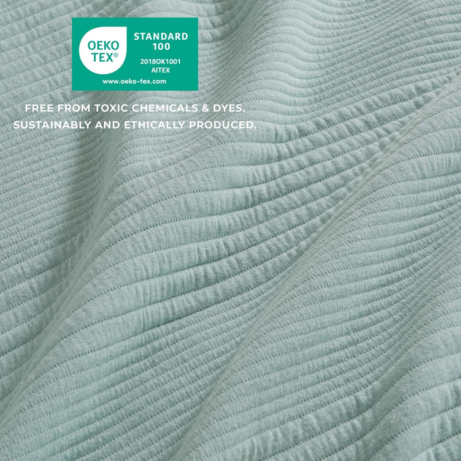 3 Piece Jersey Knit Quilt Set - Natalie Collection