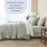 3 Piece Jersey Knit Quilt Set - Natalie Collection