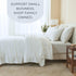 3 Piece Jersey Knit Quilt Set - Natalie Collection