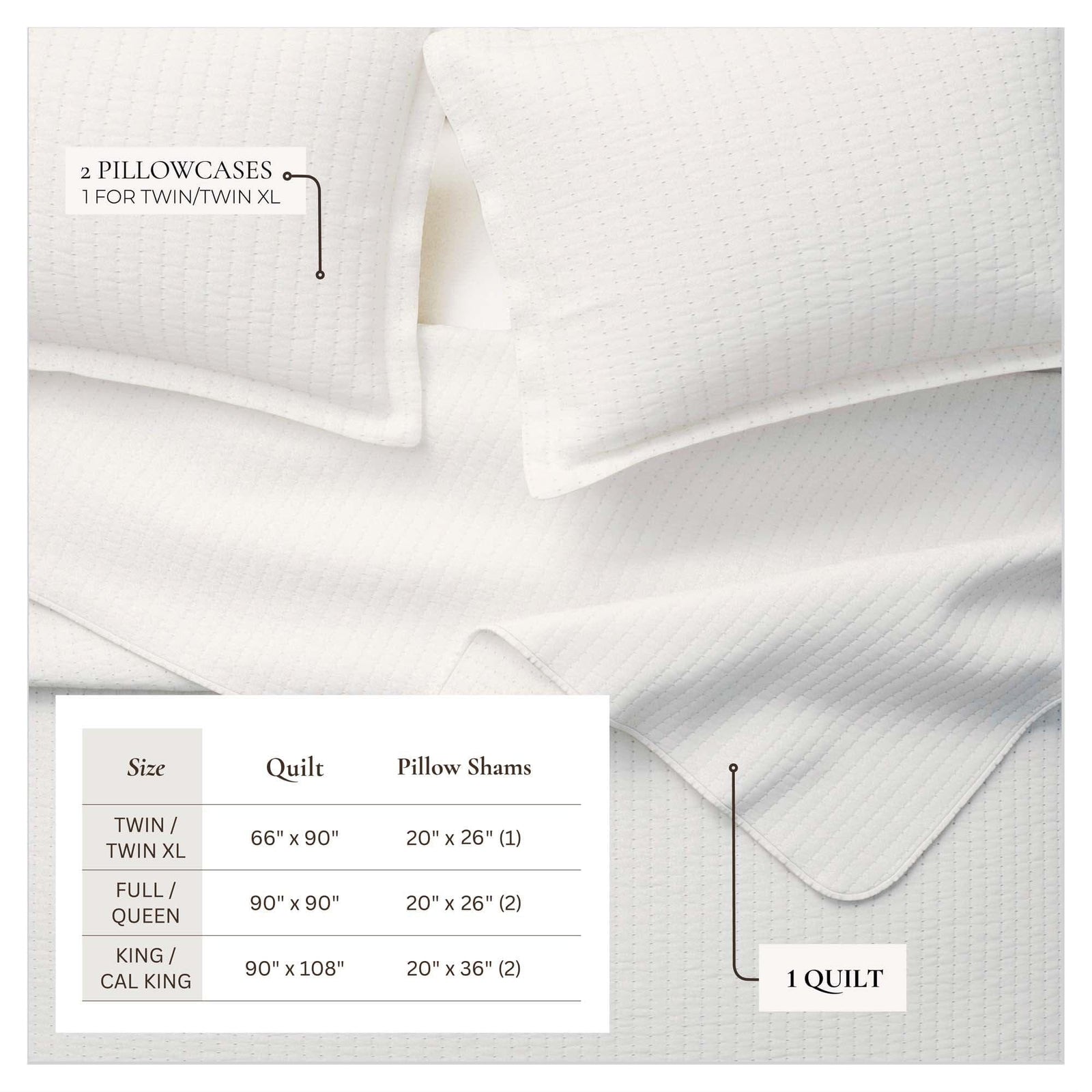 3-Piece Solid Quilt - Alicia Collection