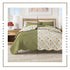 Floral Print & Scalloped Edge Cotton Quilt Set - Ilianna Collection
