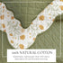 Floral Print & Scalloped Edge Cotton Quilt Set - Ilianna Collection