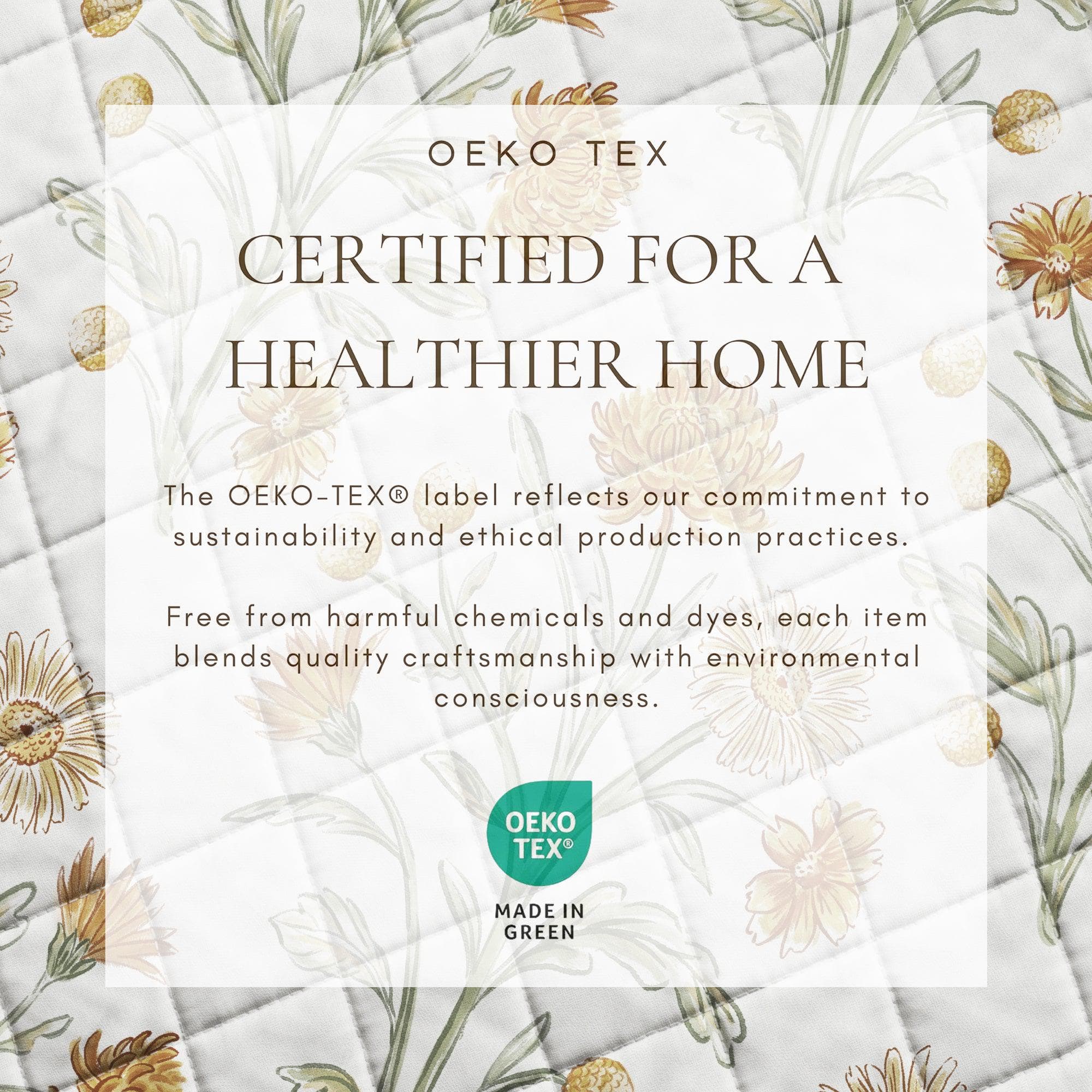 Floral Print & Scalloped Edge Cotton Quilt Set - Ilianna Collection