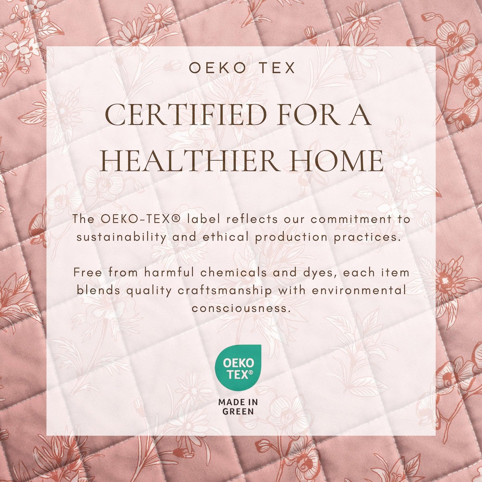 Floral Print & Scalloped Edge Cotton Quilt Set - Sandie Collection