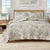 Floral Printed Cotton Quilt Set - Mendocino Collection