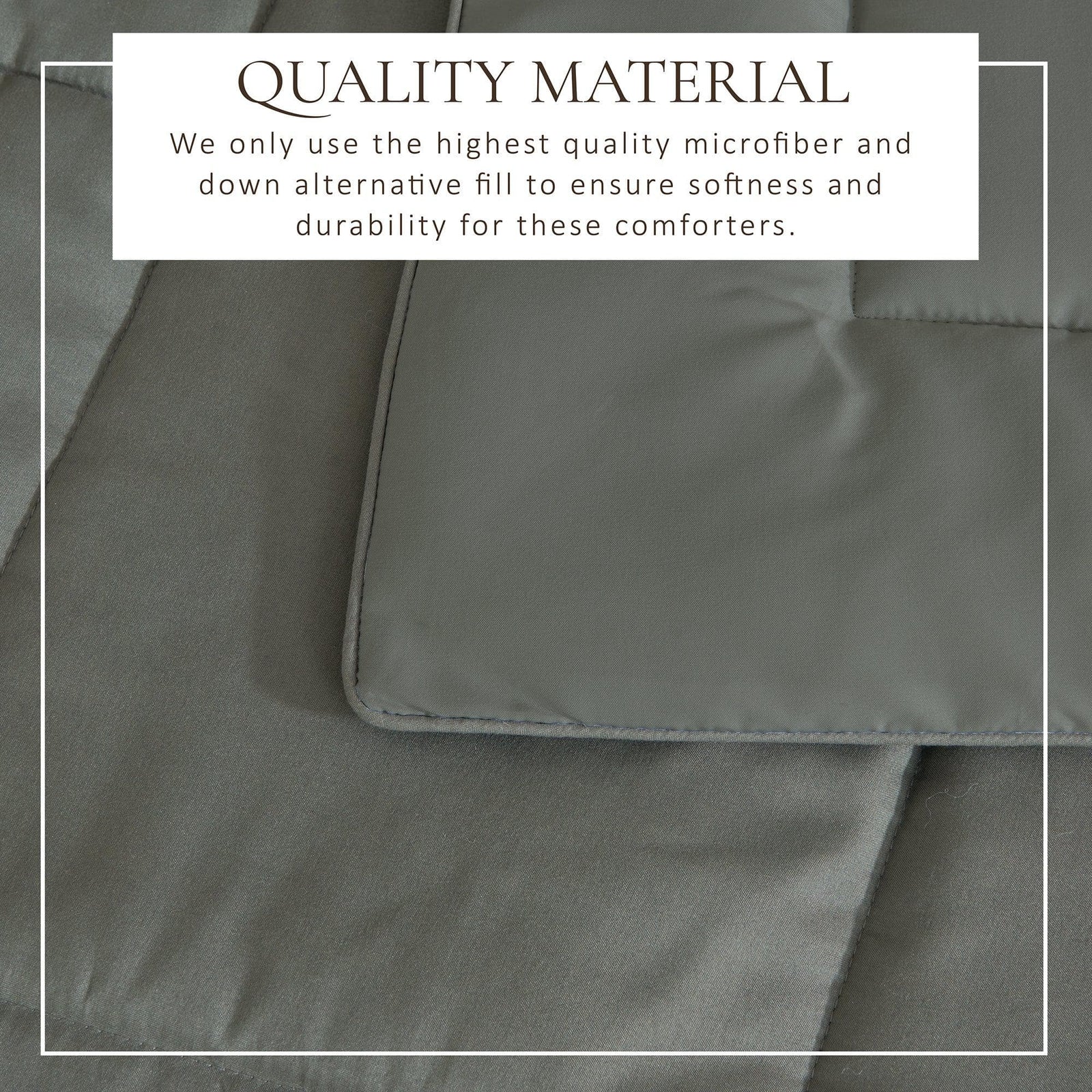 Reversible Comforter Set - Odette Collection