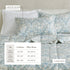 Reversible Comforter Set - Odette Collection