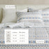 Reversible Comforter Set - Odette Collection