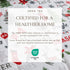Reversible Christmas Comforter and Sham Set - Holiday / Lodge Odette Collection