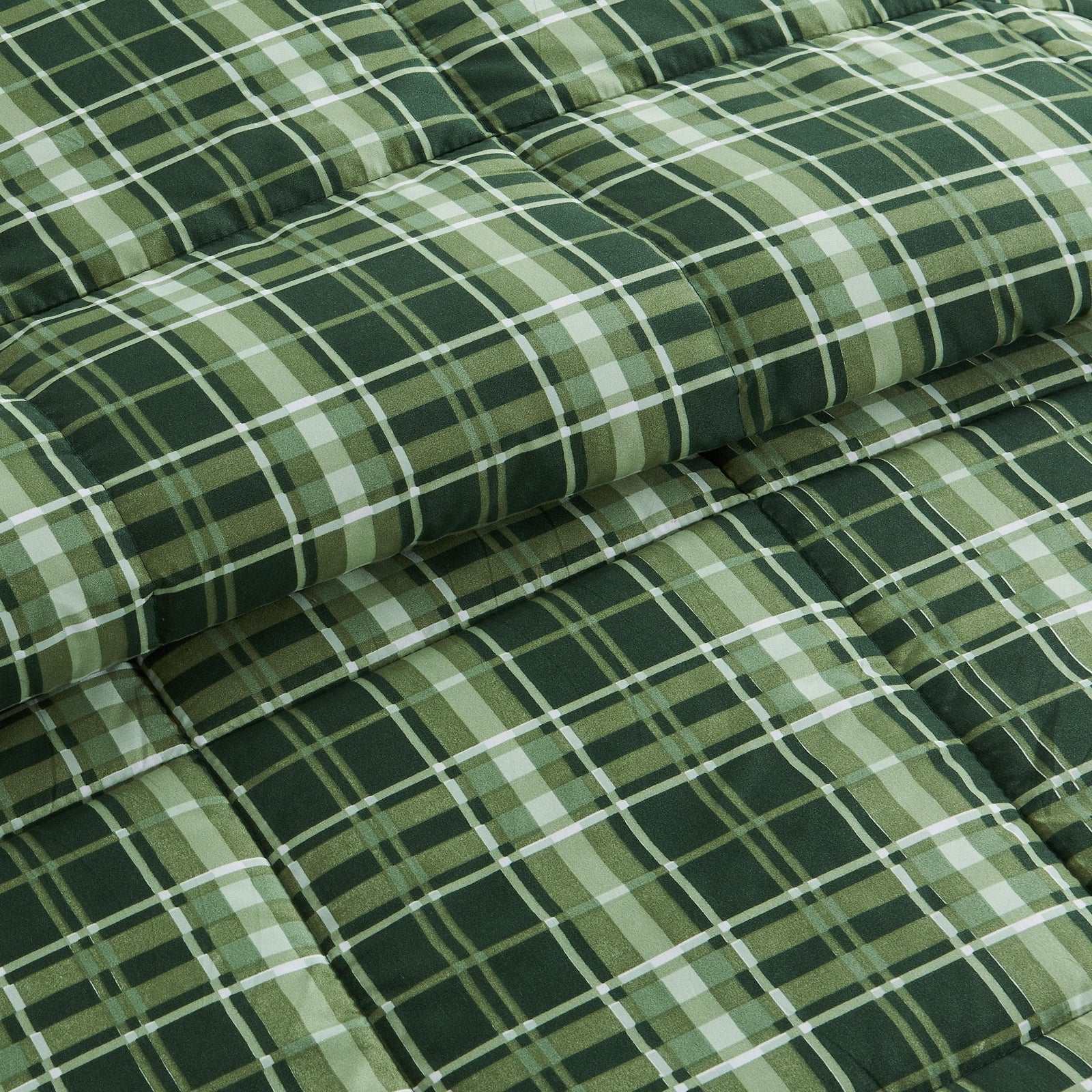 Reversible Christmas Comforter and Sham Set - Holiday / Lodge Odette Collection