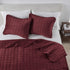 Velvet Box-Stitched Quilt Set - Vivica Collection
