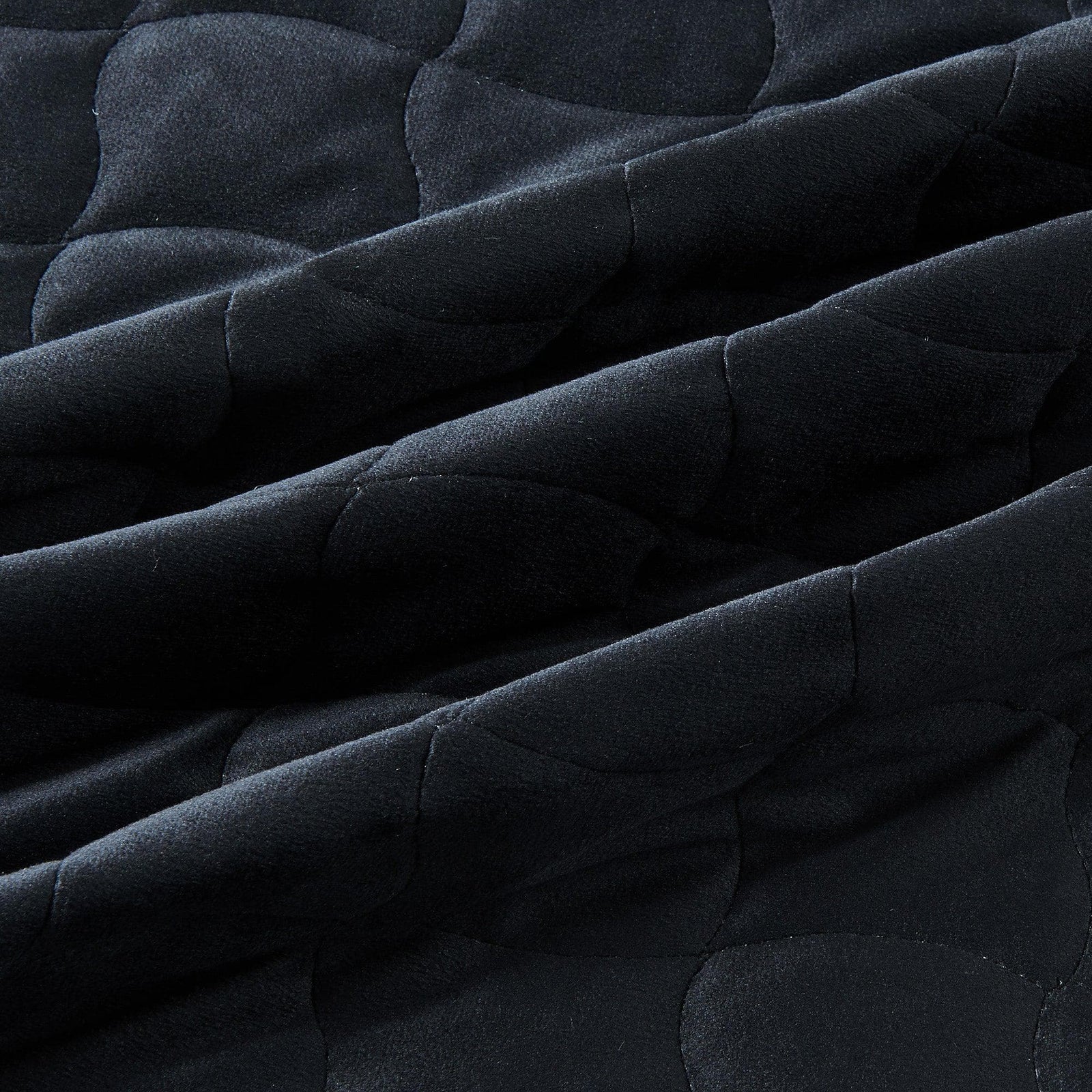 Velvet Box-Stitched Quilt Set - Vivica Collection