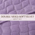 Velvet Box-Stitched Quilt Set - Vivica Collection