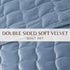 Velvet Box-Stitched Quilt Set - Vivica Collection