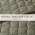 Velvet Box-Stitched Quilt Set - Vivica Collection