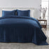 Velvet Box-Stitched Quilt Set - Vivica Collection