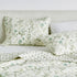Floral Printed Microfiber Quilt Set - Glyndora Collection
