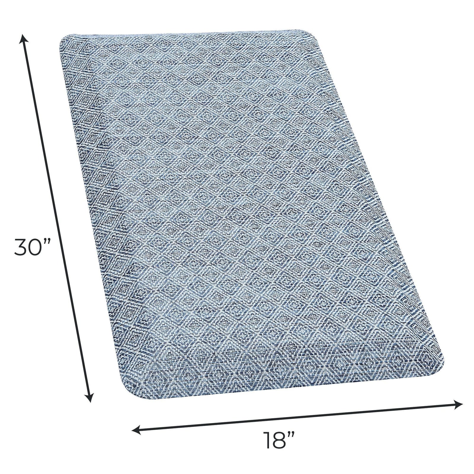 Cushioned Textured Anti-Fatigue Standing Kitchen Mat