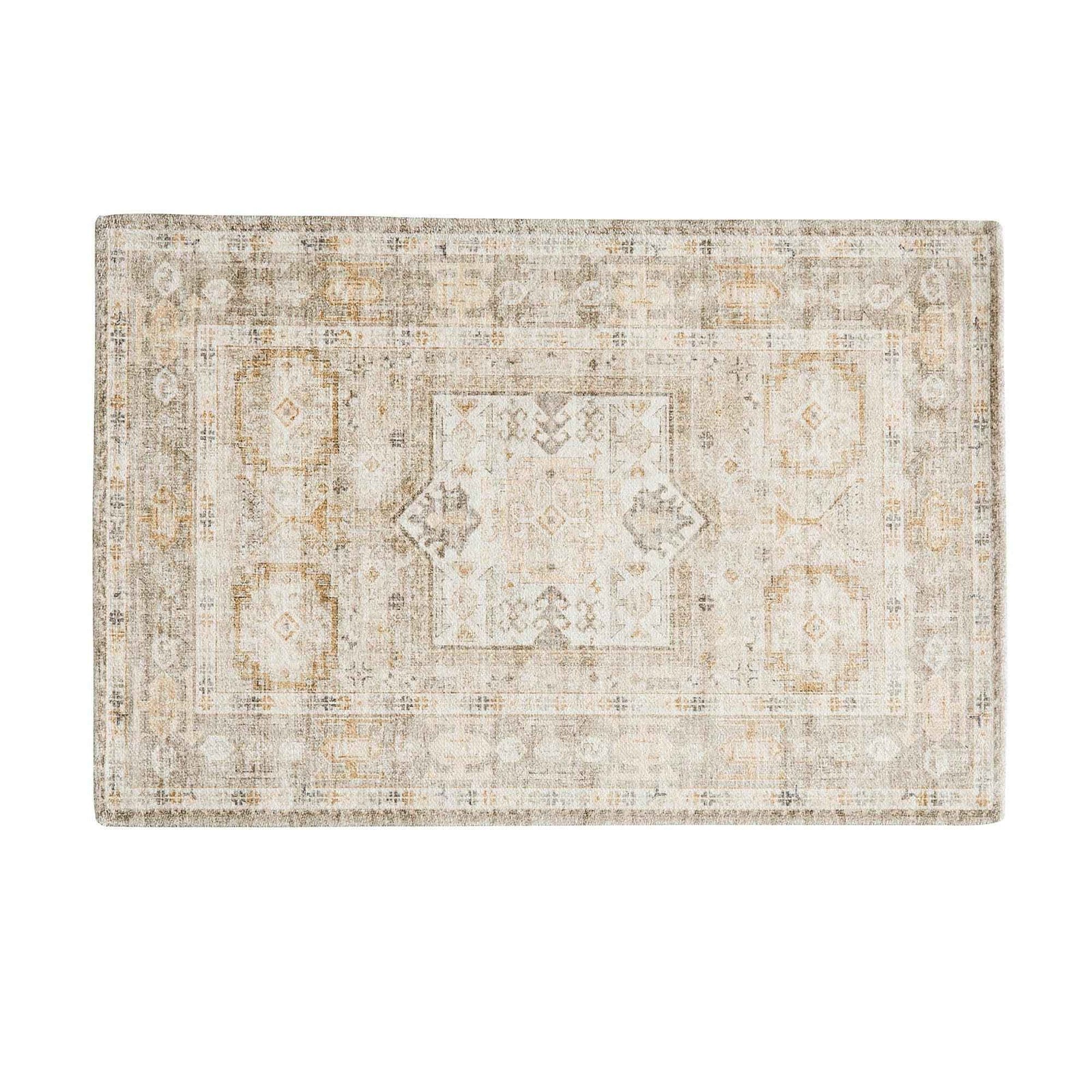 Medallion Machine Washable Accent Rug 2' x 3' - Nava Collection