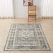 Medallion Machine Washable Accent Area Rug 5' x 7' - Nava Collection