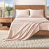 4-Piece Cotton Solid Flannel Sheet - Nordic Collection