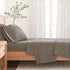 4-Piece Cotton Solid Flannel Sheet - Nordic Collection