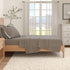 4-Piece Cotton Solid Flannel Sheet - Nordic Collection