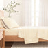 4-Piece Cotton Solid Flannel Sheet - Nordic Collection