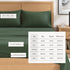 4-Piece Cotton Solid Flannel Sheet - Nordic Collection