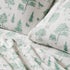 4-Piece Printed Plush Sheet - Velvet Luxe Collection