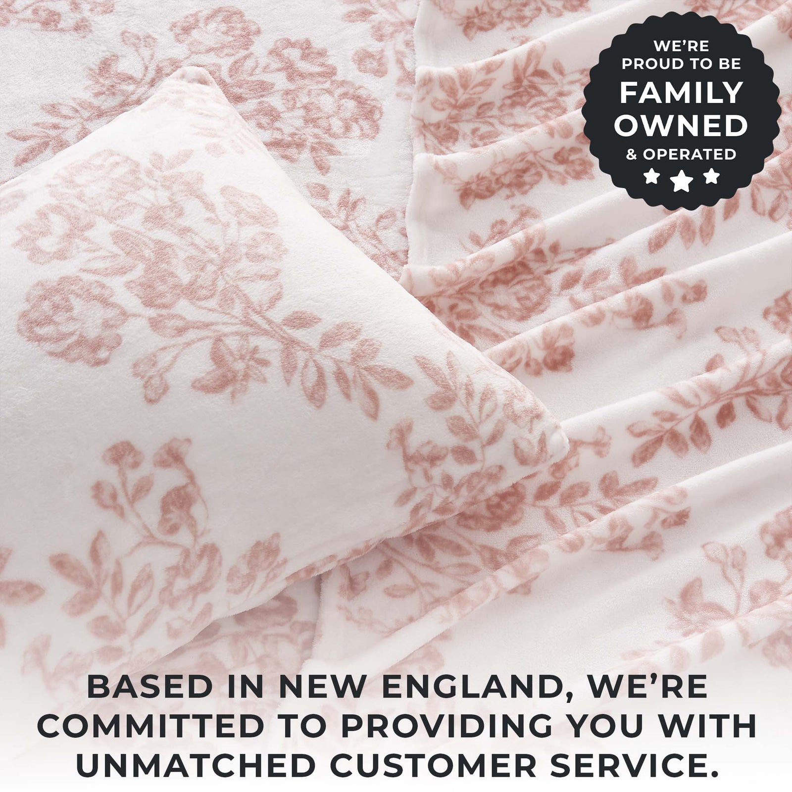 4-Piece Printed Plush Sheet - Velvet Luxe Collection