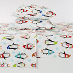 4-Piece Printed Plush Sheet - Velvet Luxe Collection