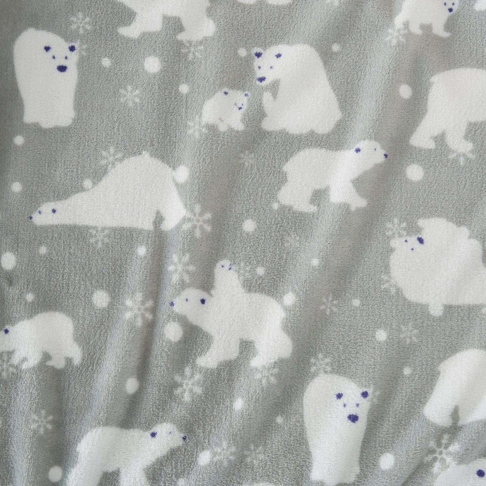 4-Piece Printed Plush Sheet - Velvet Luxe Collection