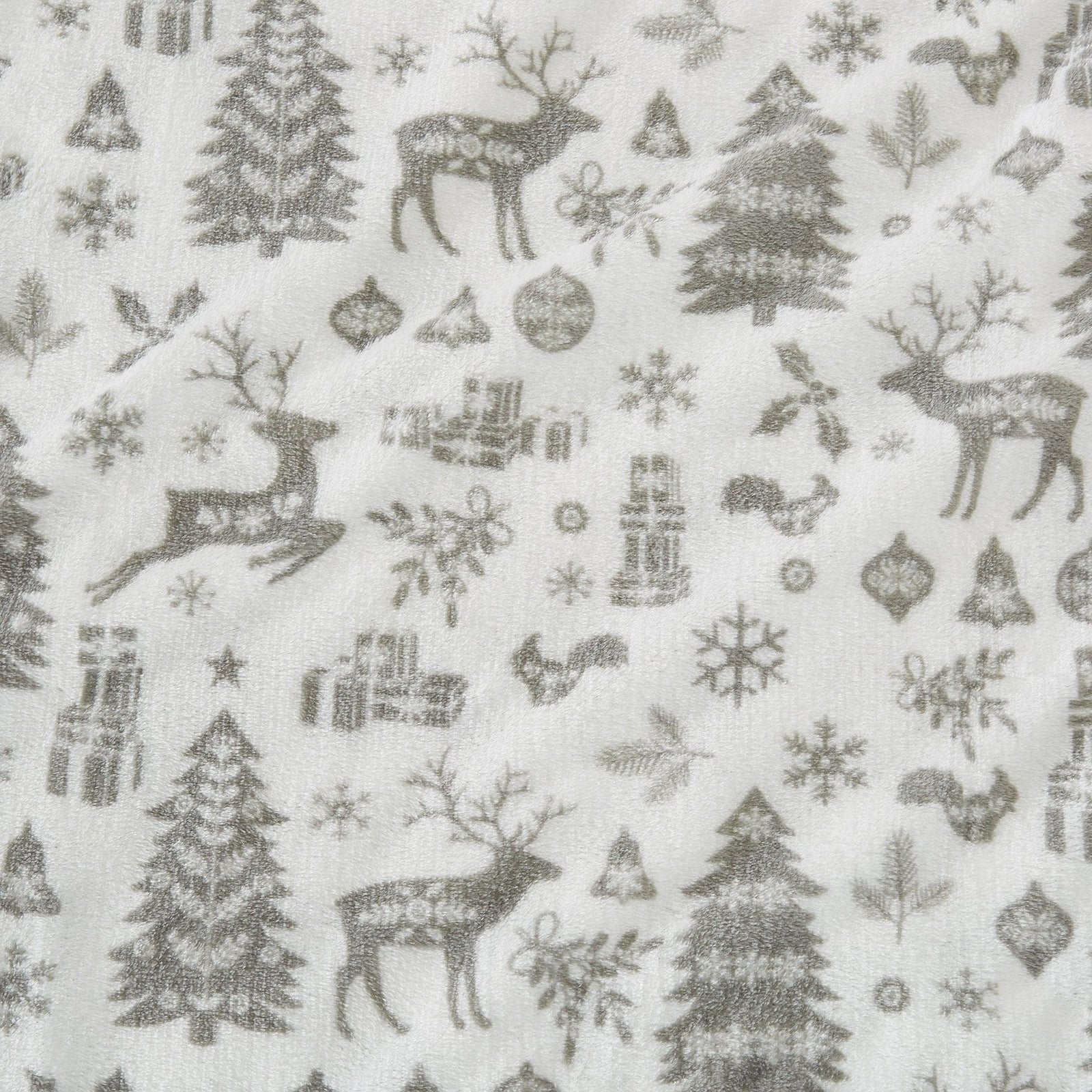 4-Piece Printed Plush Sheet - Velvet Luxe Collection