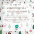 4-Piece Turkish Cotton Christmas Flannel Sheet - Whittaker Collection