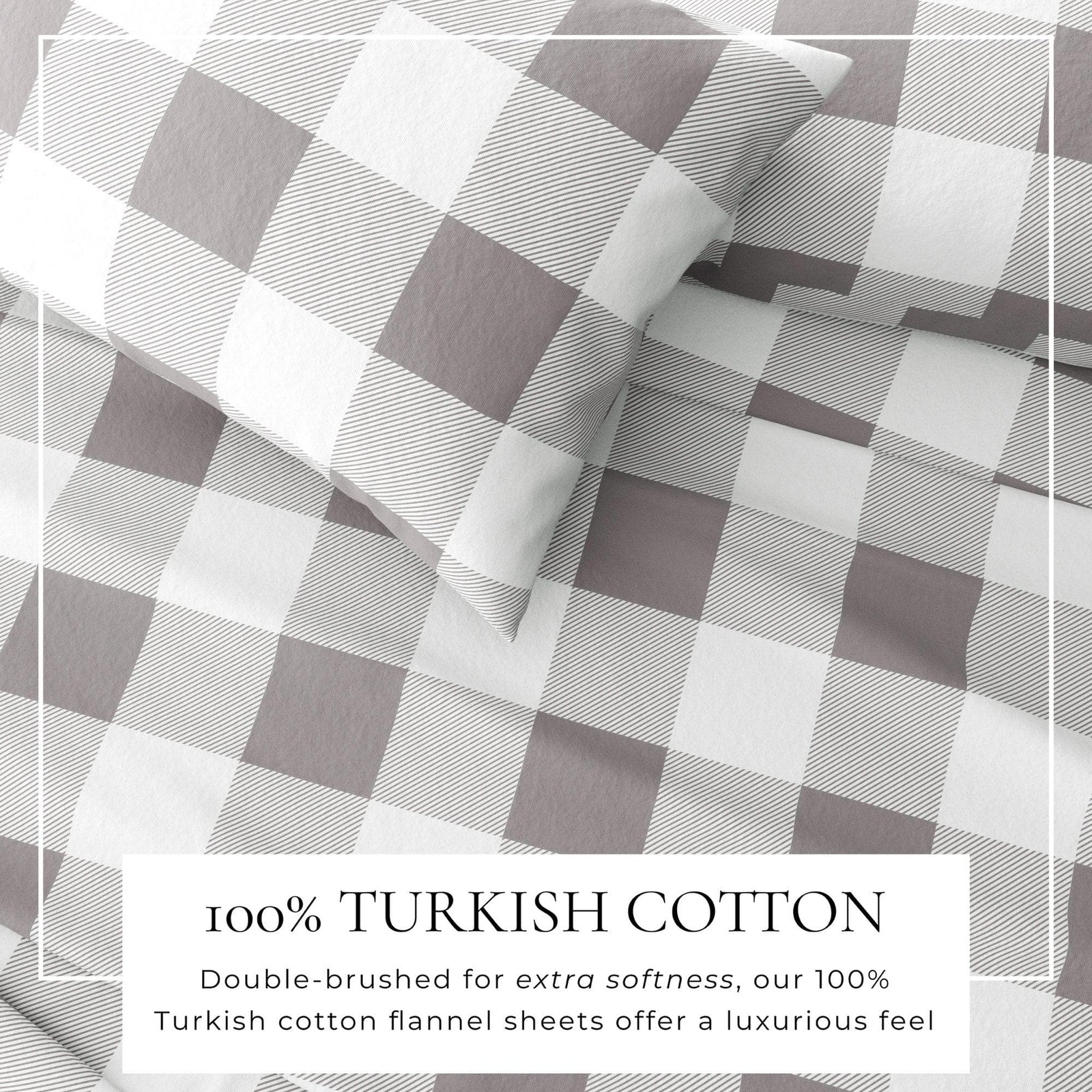 Turkish Cotton Flannel Sheet - Belle Collection
