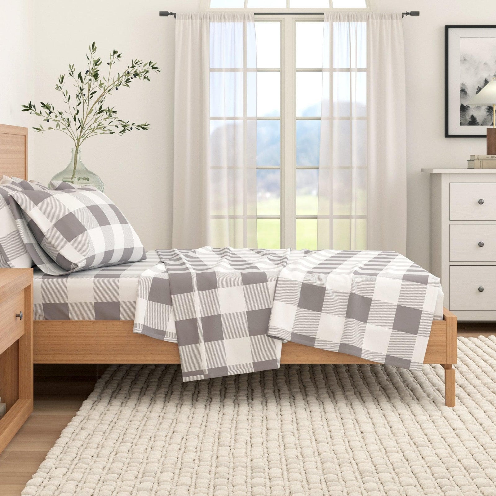 Turkish Cotton Flannel Sheet - Belle Collection