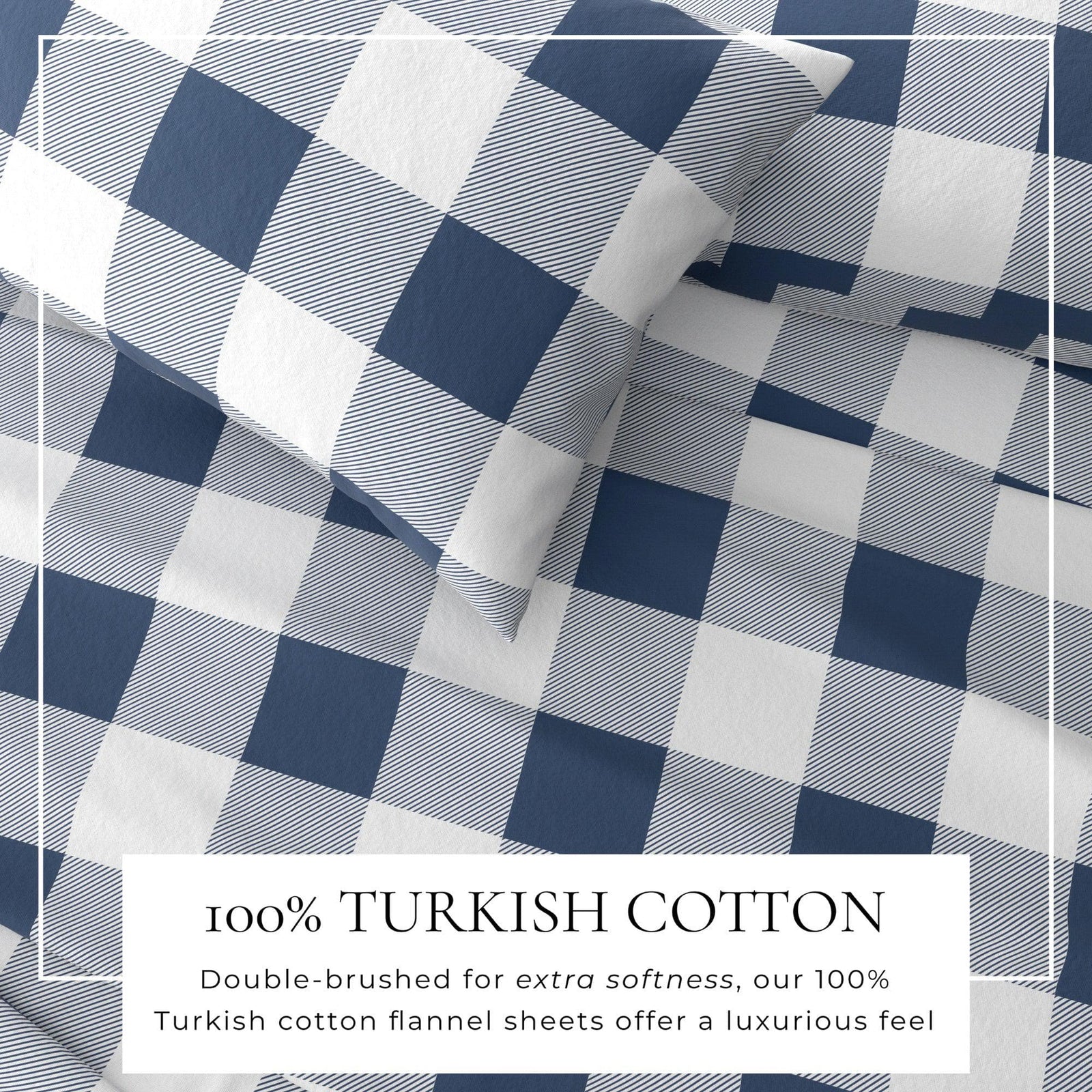 Turkish Cotton Flannel Sheet - Belle Collection