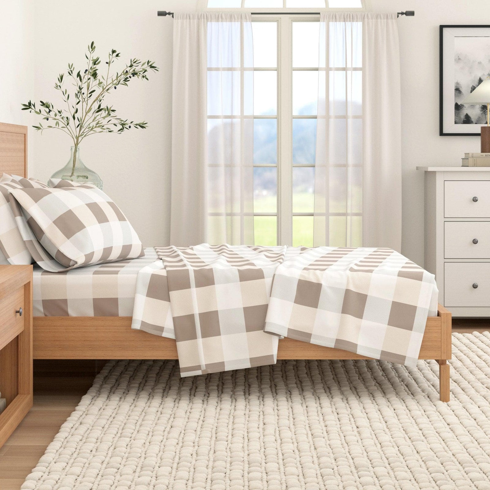 Turkish Cotton Flannel Sheet - Belle Collection