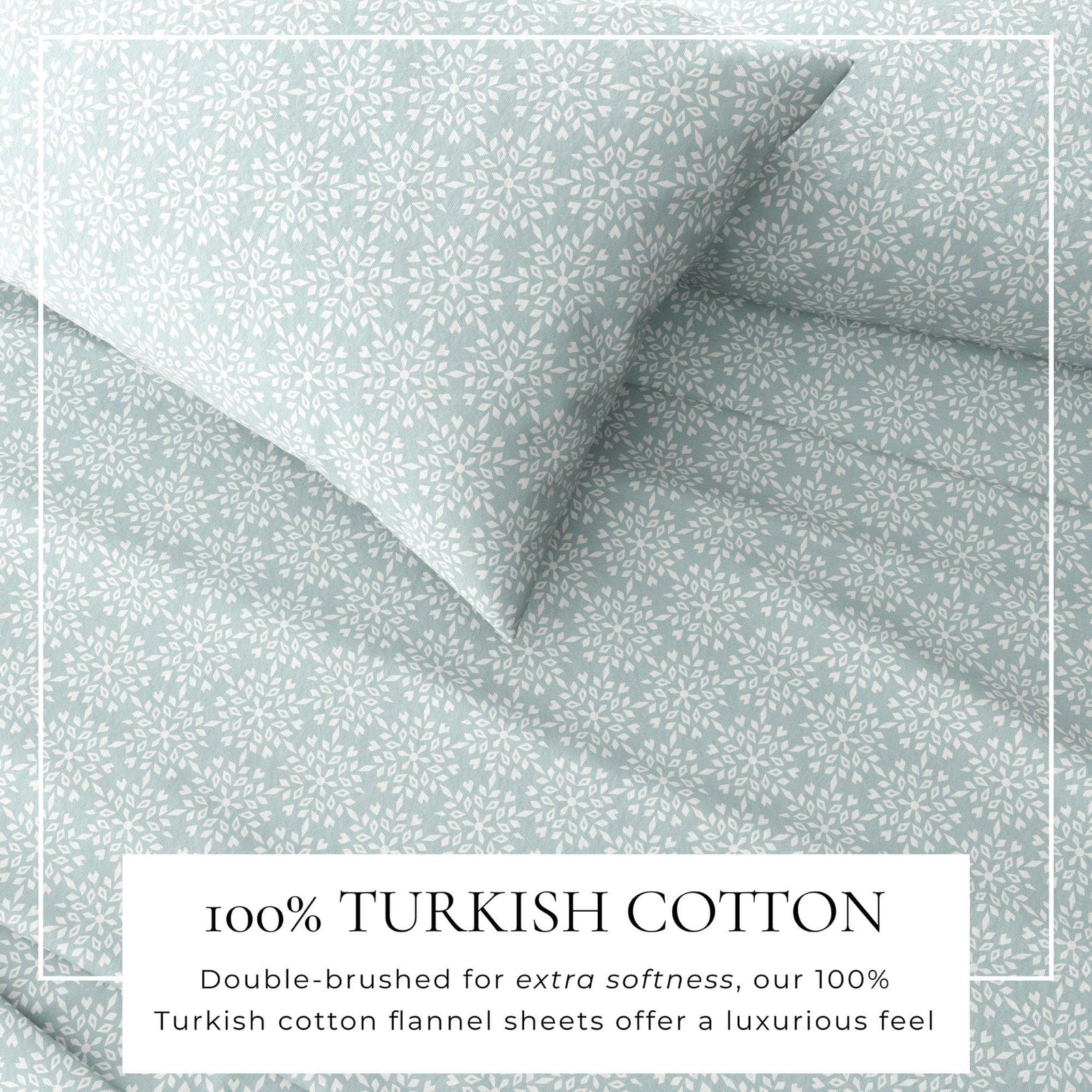 Turkish Cotton Flannel Sheet - Belle Collection