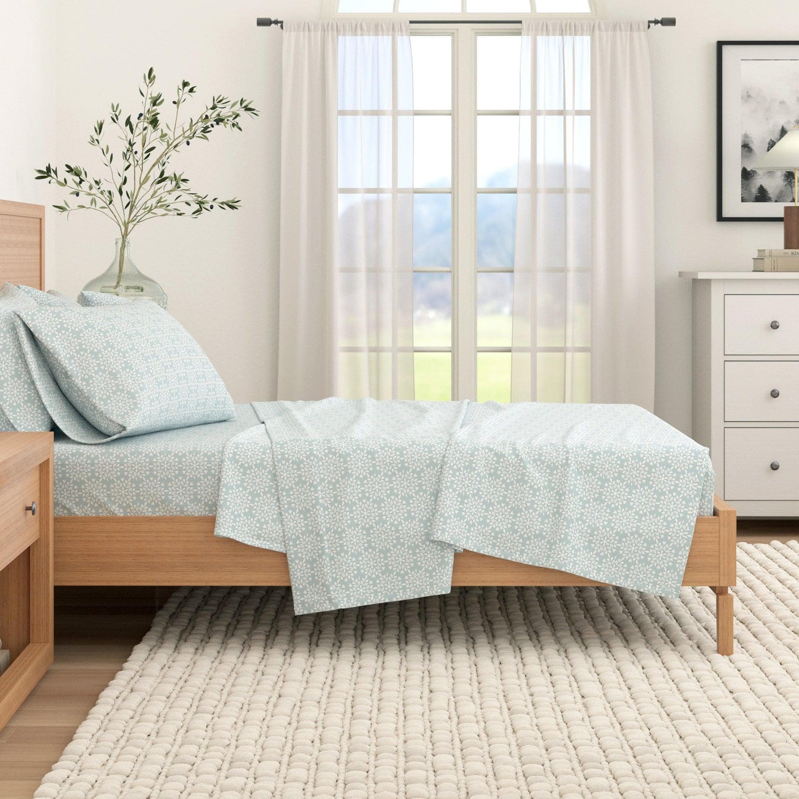 Turkish Cotton Flannel Sheet - Belle Collection