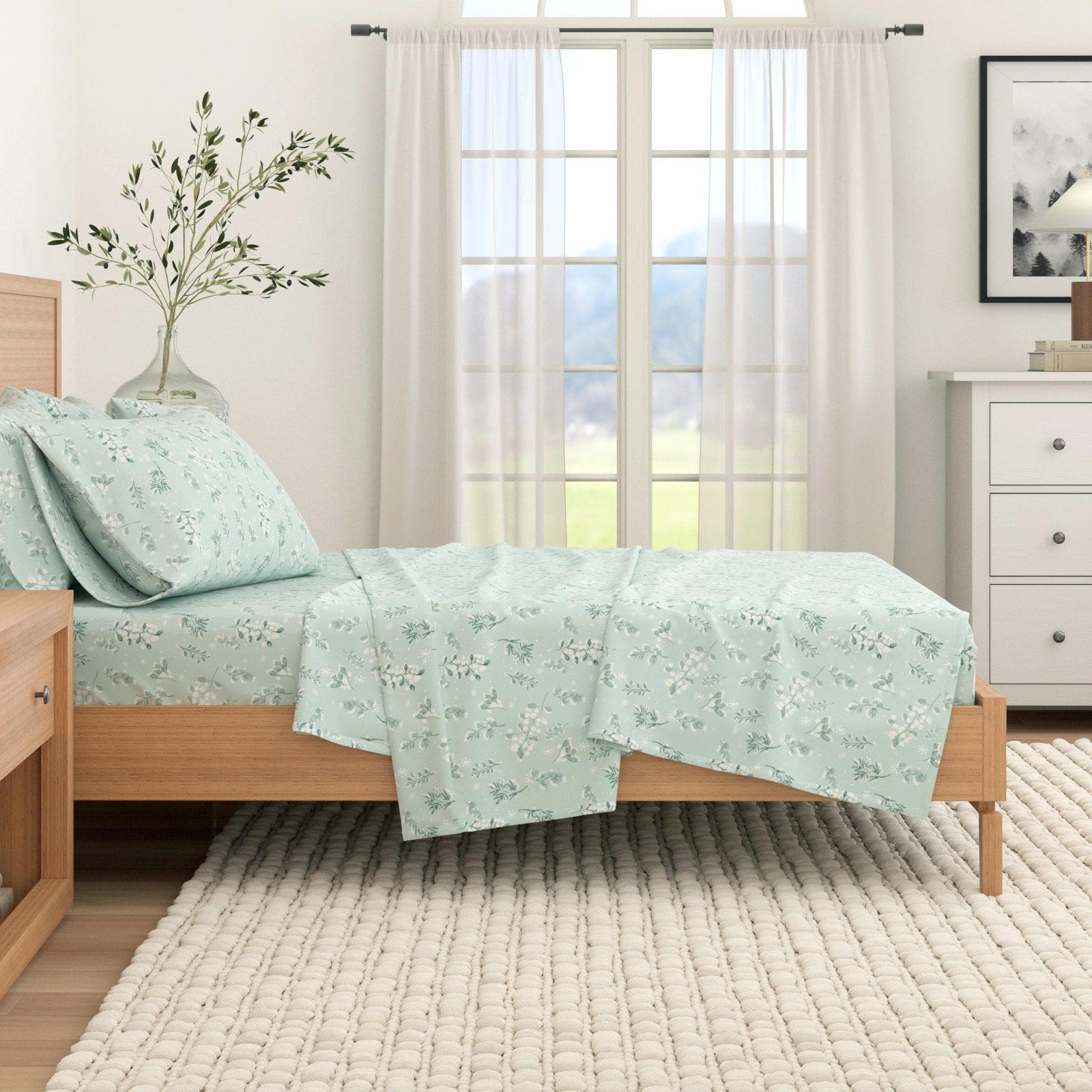 Turkish Cotton Flannel Sheet - Belle Collection