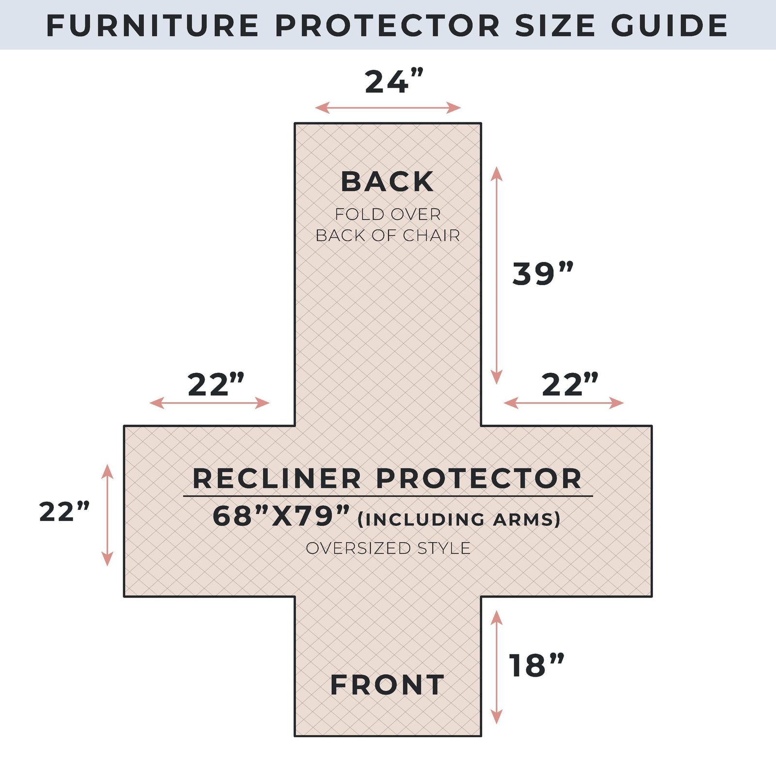 Reversible Furniture Protector - Elenor Collection
