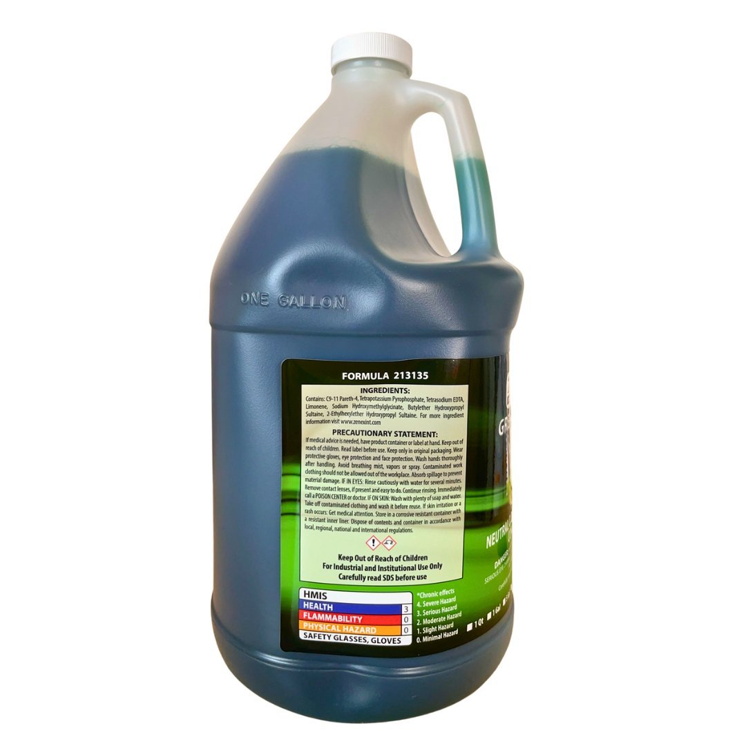 Zenex Green Monster Neutral Cleaner & Degreaser Concentrate
