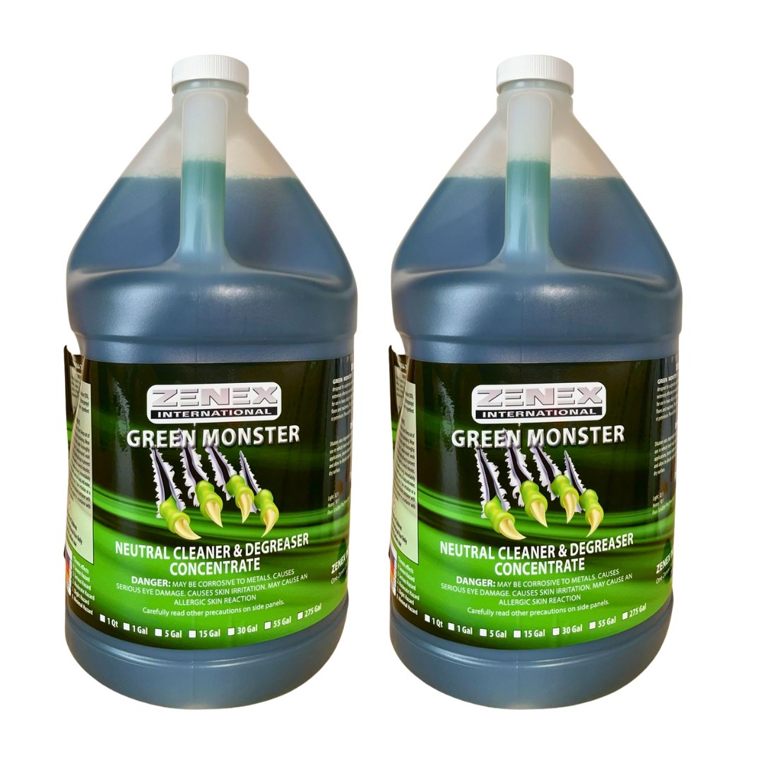 Zenex Green Monster Neutral Cleaner & Degreaser Concentrate