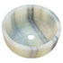 Green Translucent Onyx Natural Stone Above Vanity Bathroom Vessel Sink